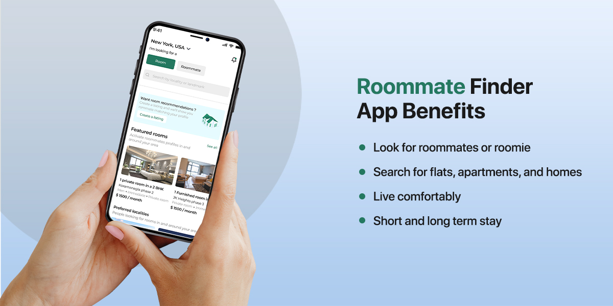 Roommate finder app benefits